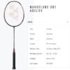 61w8vXYXVAL._AC_SX425_.jpg YONEX Nanoflare 001 Ability Badminton Racquet (Strung) Graphite Frame HiFlex Slim Shaft Racket BlackRed