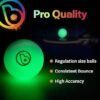 71t5b6EXHnL._AC_SY355_.jpg Brightz Glow in The Dark Ping Pong Balls 6Pack Green Colored Neon Ping Pong Balls