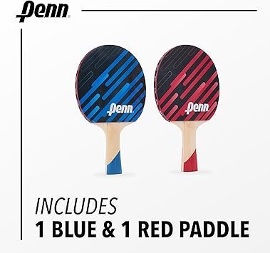 Penn 2Player Table Tennis Paddle Set Includes Two 3.0 Paddles Three 3Star ping Pong Balls and Storage Pouch